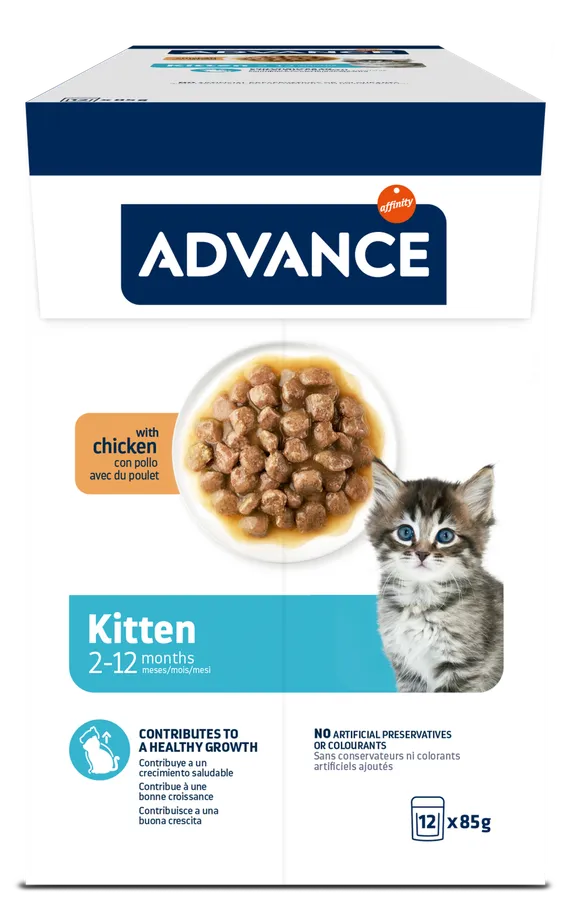 Advance Kitten Wet Food with Chicken