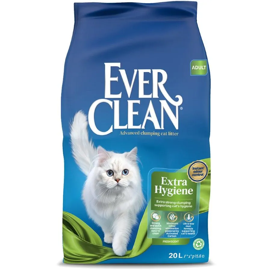 Everclean Extra Hygiene Fresh Scent Clumping Cat Litter