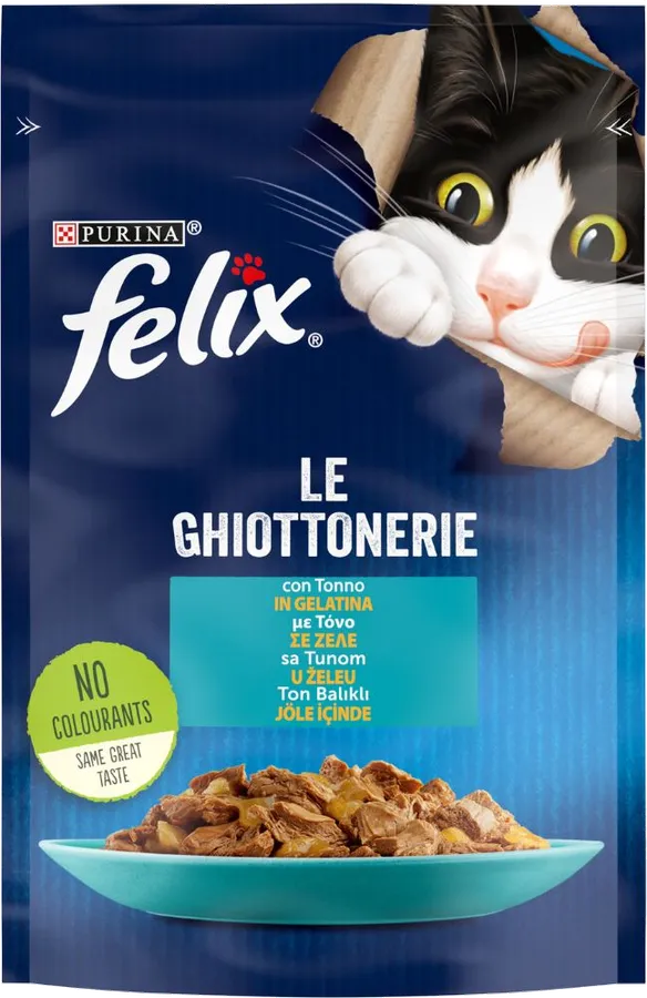 Felix Agail Jöle İçinde Ton Balıklı Yaş Kedi Maması
