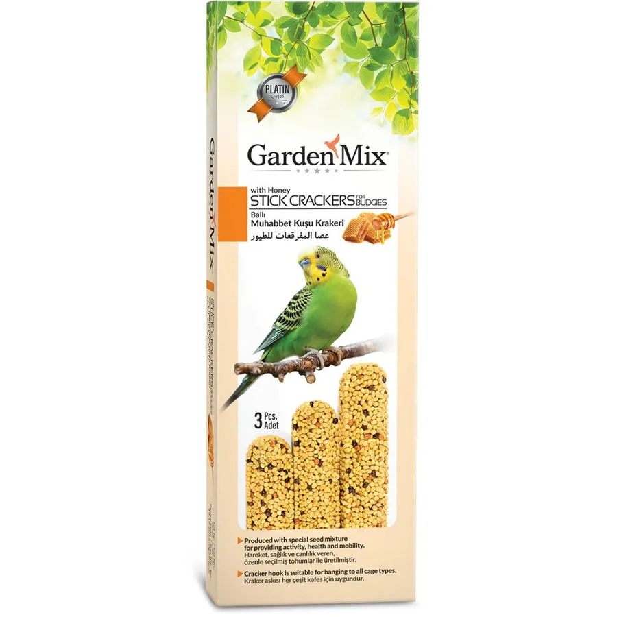 Garden Mix Platin Honey Bird Cracker 3-pack