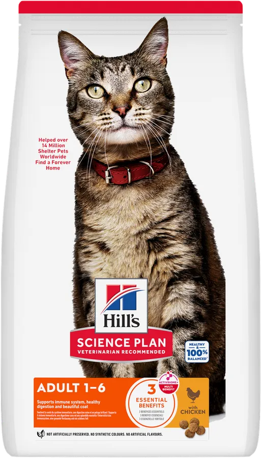 Hill's Science Plan Adult Dry Cat Food with Chicken