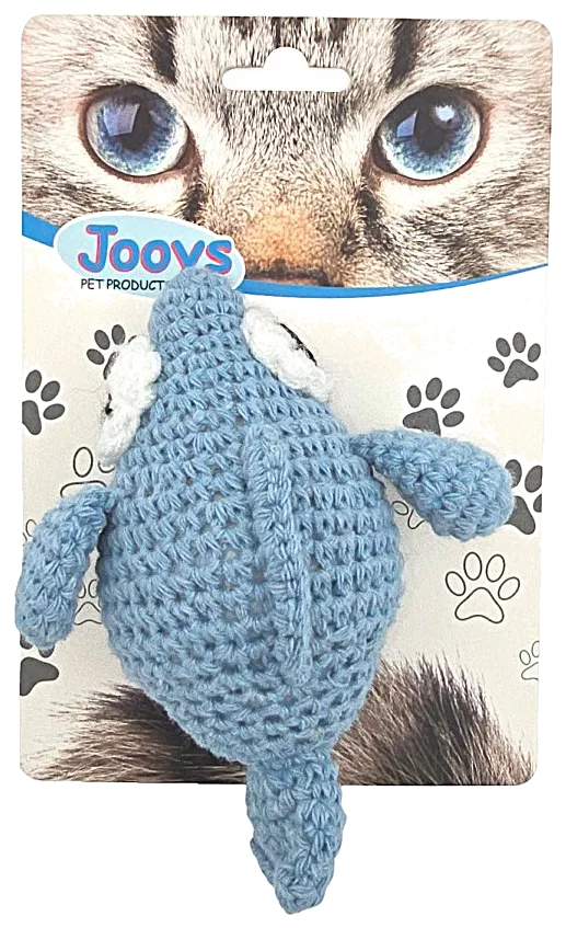 Jooys Amigurumi Kedi Oyuncağı Balık
