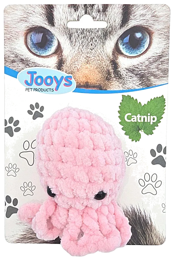 Jooys Catnip Velvet Octopus