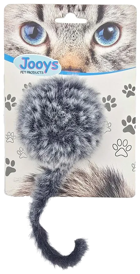 Jooys Furry Rattle Cat Ball