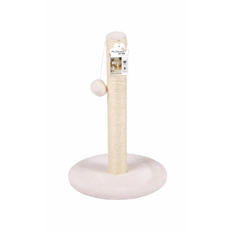 M-Pets My Second Cat Scratching Post with Pom-Pom