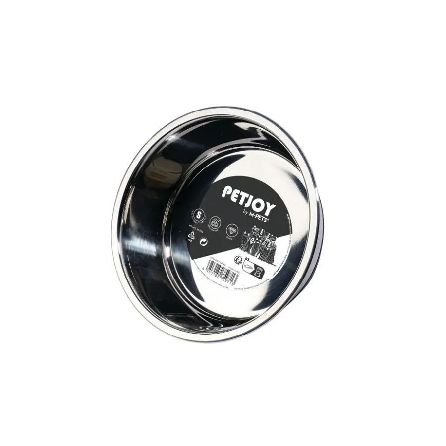 M-Pets Petjoy Cat Family Stainless Steel Cat Bowl 490 ml