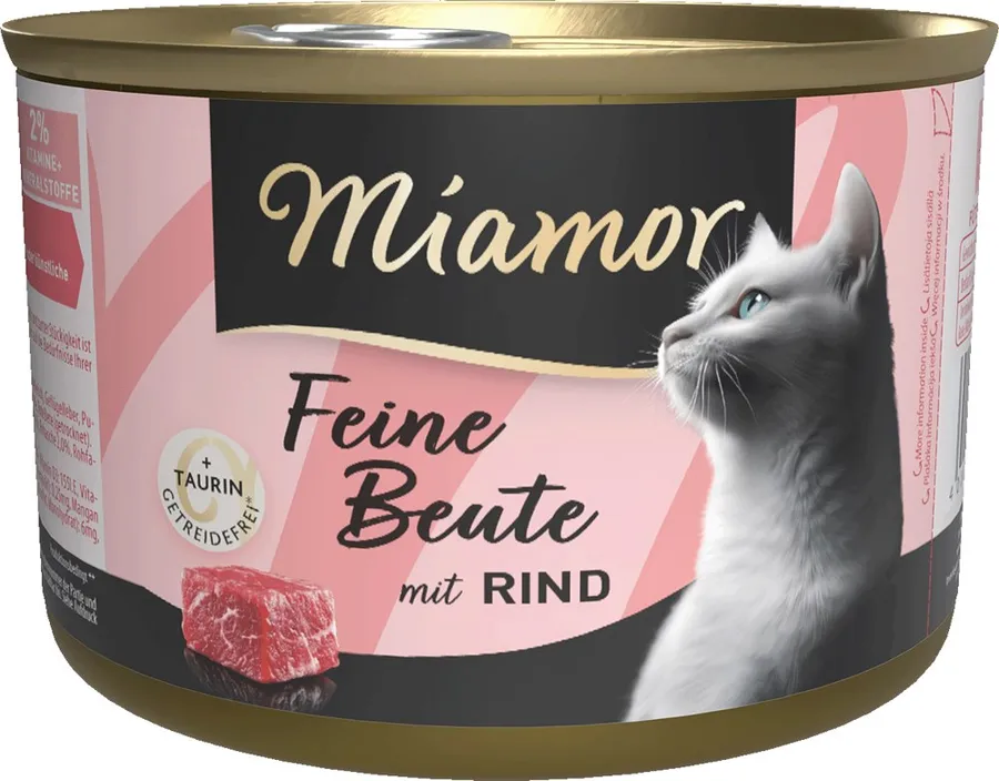 Miamor Feine Beute Beef Cat Can 185 g