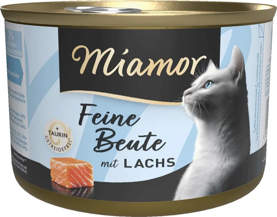 Miamor Feine Beute Salmon Cat Can 185 g