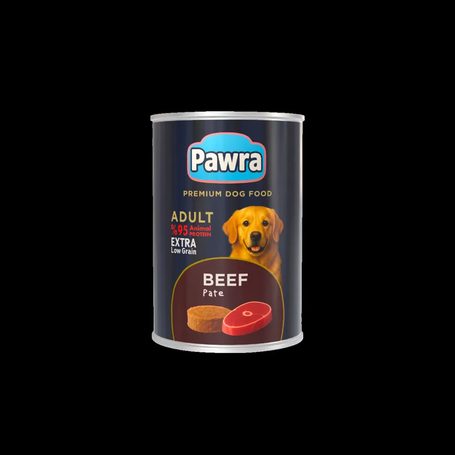 Pawra Adult Dog Beef Pate Canned Food