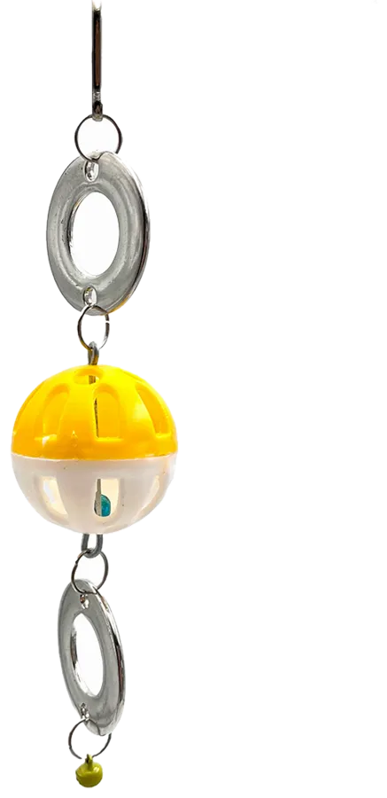 Petingo Bell Ball Bird Toy (10-pack)