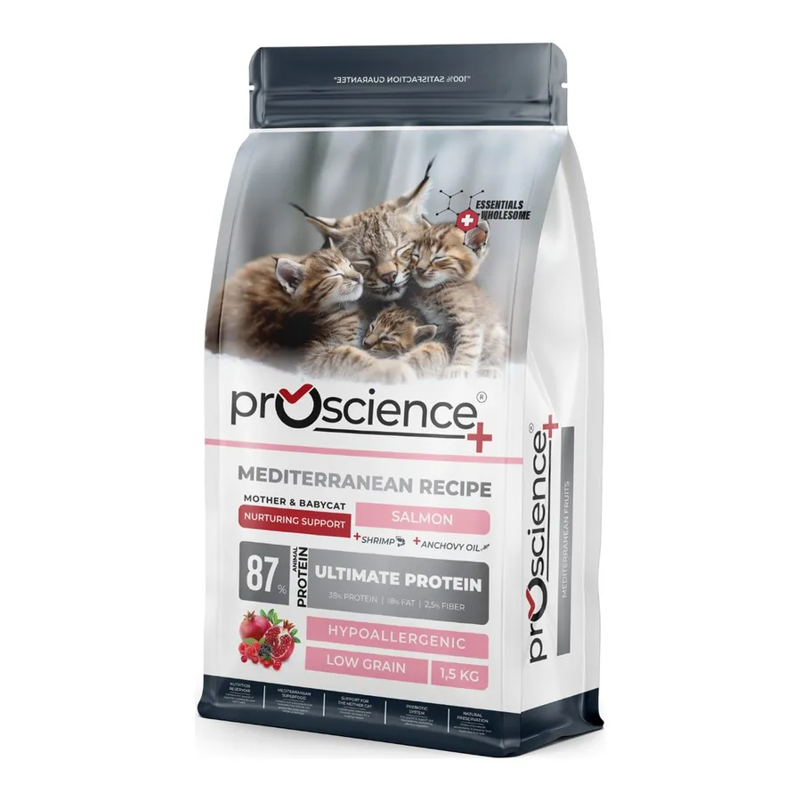 Pro Science Mother & Baby Cat Somonlu Anne ve Yavru Kedi Maması