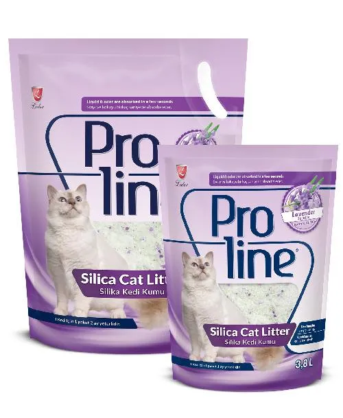Proline Lavanta Kokulu Silika Kedi Kumu