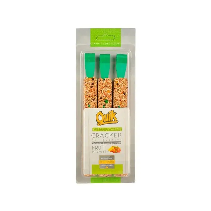Quiko Fruit Bird Cracker 3-pack