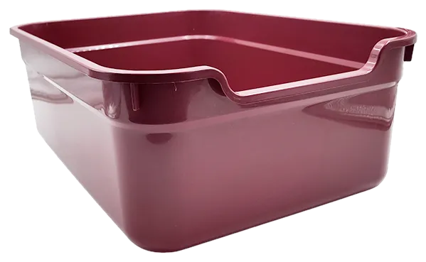 Relax Cat Litter Box Burgundy