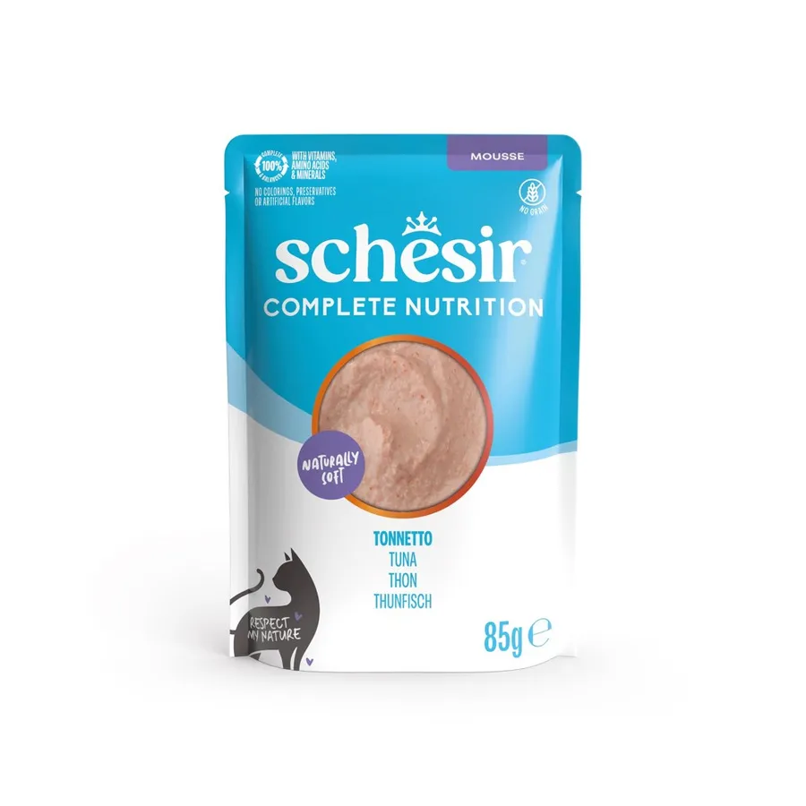 Schesir Complete Nutrition Ton Balıklı Mousse Kedi Maması 85 g