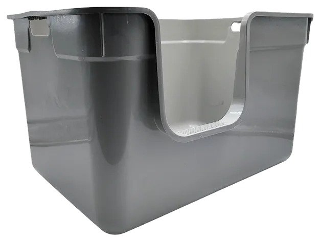 Tanos Cat Litter Tray Dark Grey