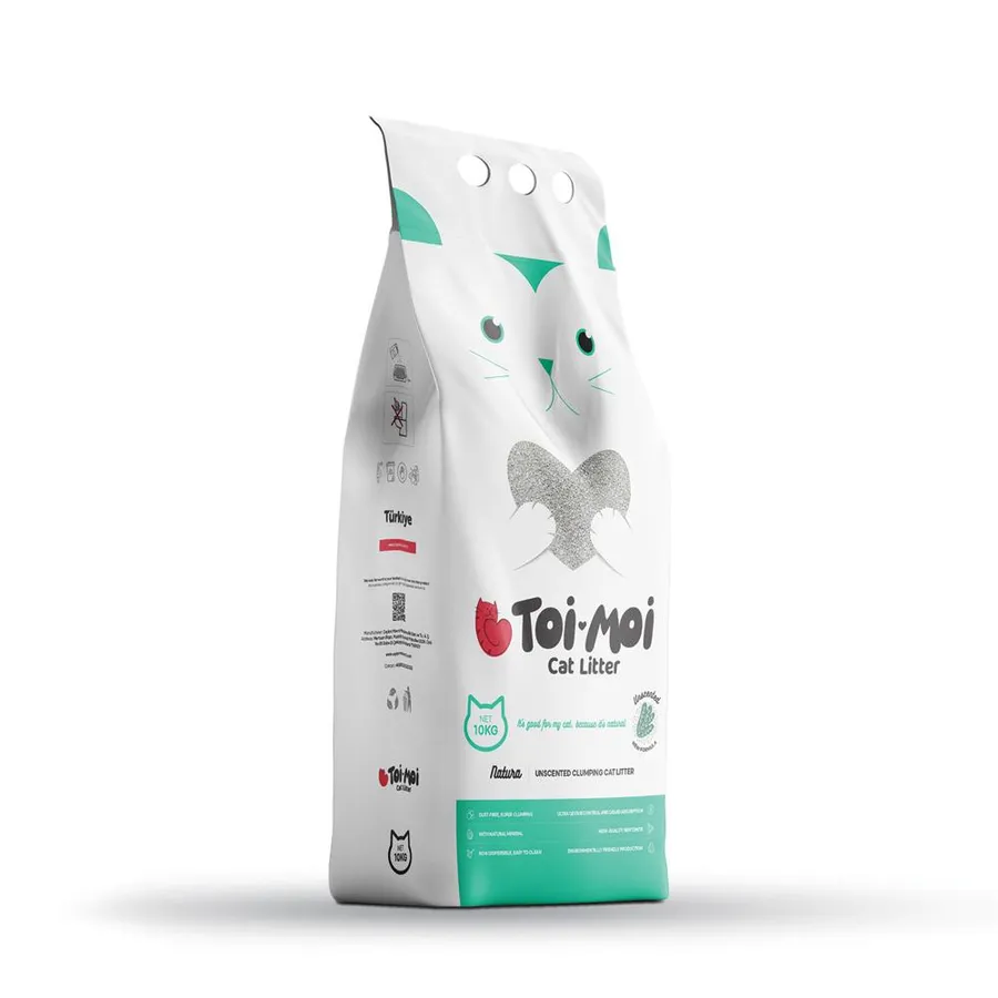 Toi Moi Kokusuz Sodyum Bentonit Kedi Kumu