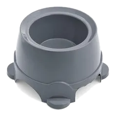 Troy Food and Water Bowl Dark Grey