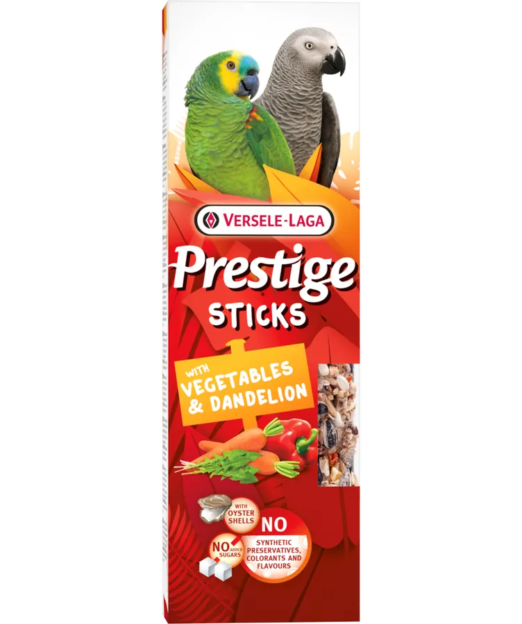 Versele-Laga Prestige Sticks Parrots Vegetables and Dandelion