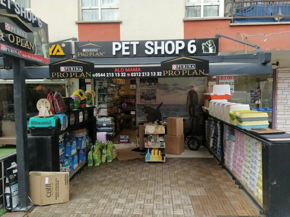 Pet Shop 6 vitrini