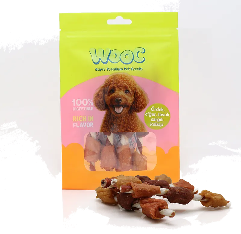 Wooc Duck Liver Chicken-Wrapped Dog Treat
