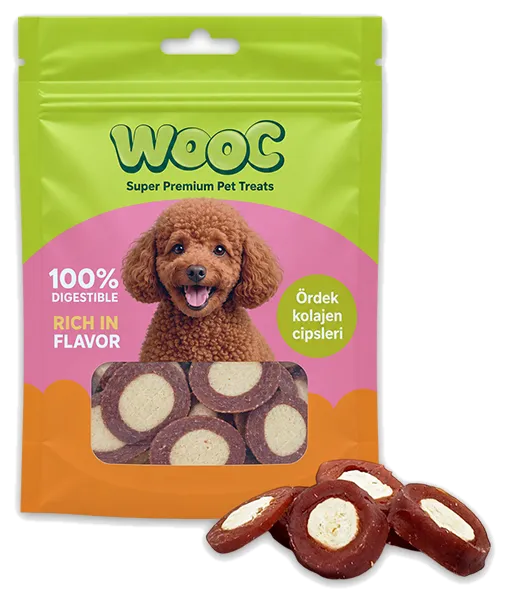 Wooc Ördek Kolajen Cipsleri Köpek Ödülü