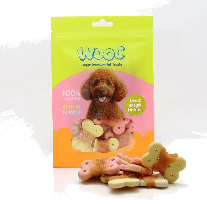 Wooc Chicken-Wrapped Biscuit Dog Treat